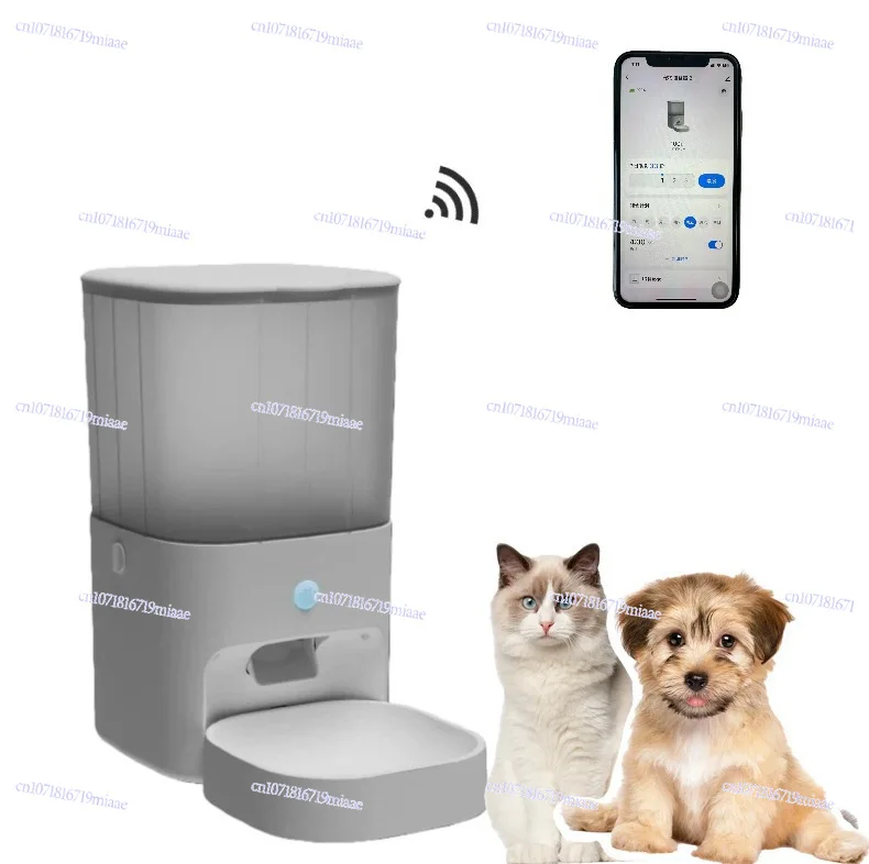 Automatic feeder for dogs and cats Timed quantitative intelligent feeder Remote