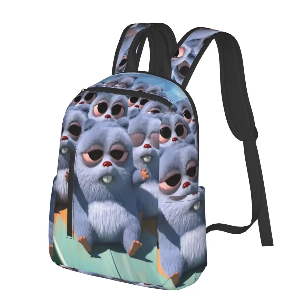 

Animation Grizzy And The Lemmings Cartoon Anime Backpack School Bag Hiking Travel Daypack for Men Women Bookbag Shoulder Bags