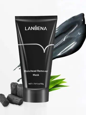 LANBENA Remove Blackhead Mask Shrinking Pore Deep Cleaning Mask Improve Rough Skin Acne Treatment Skin Brighteing Care Beauty