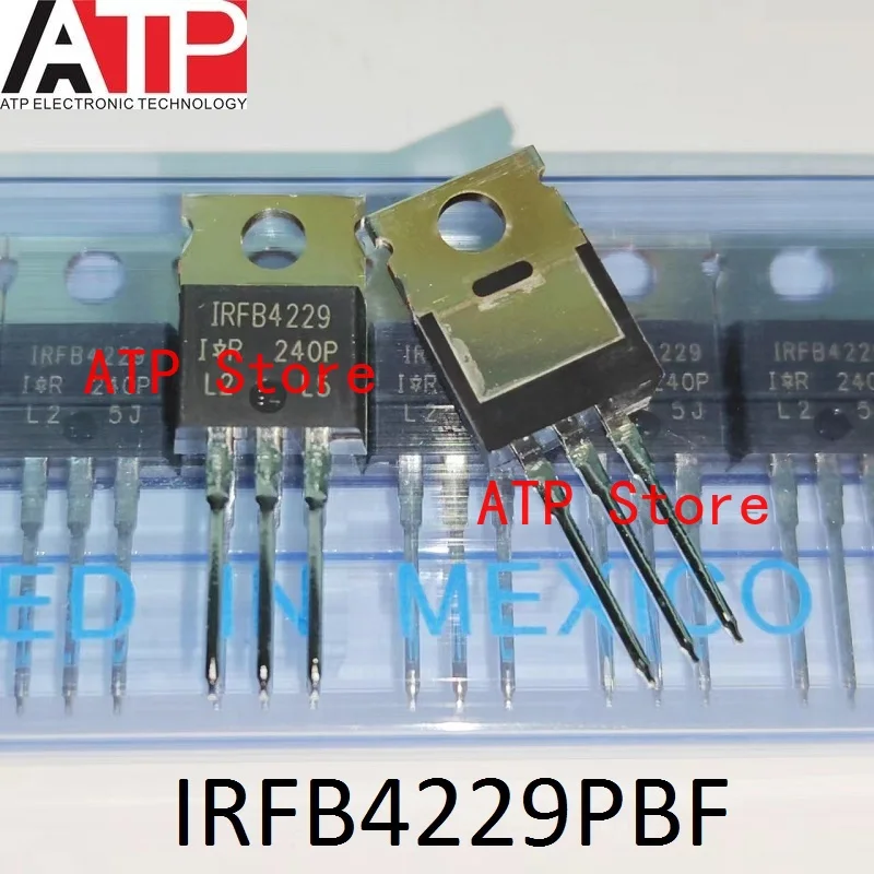 10-100 PCS 100% Nieuwe Geïmporteerde Originele IRFB4229PBF IRFB4229 FB4229 TO-220 MOSFET Transistors N-CH 250 V 46A