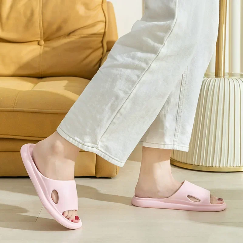 New fashion Simplicity EVA Slippers Home Soft Sole Anti-Slip Bathroom Slipper Summer Casual Indoor Slippers Women\'s Flip-Flop