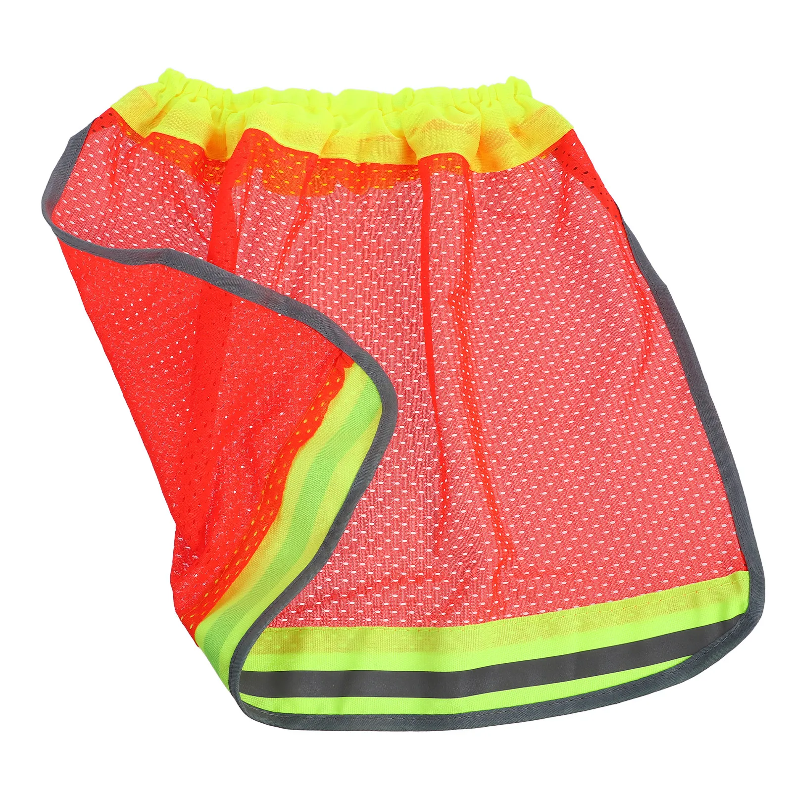 

Солнцезащитный козырек для каски с флуоресцентной окантовкой, эластичной лентой и дышащей сеткой – аксессуар для безопасности строителей (для мужчин)