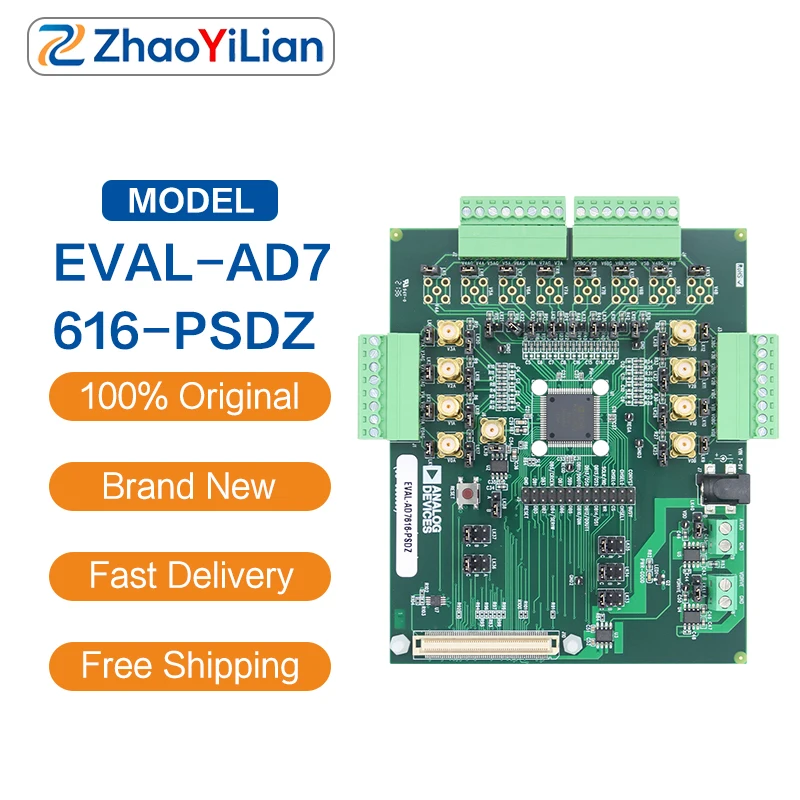 For EVAL‑AD7616‑PSDZ 16 Channel Data Acquisition Evaluation Kit Bipolar Input SAR ADC Industrial Signal Test Board