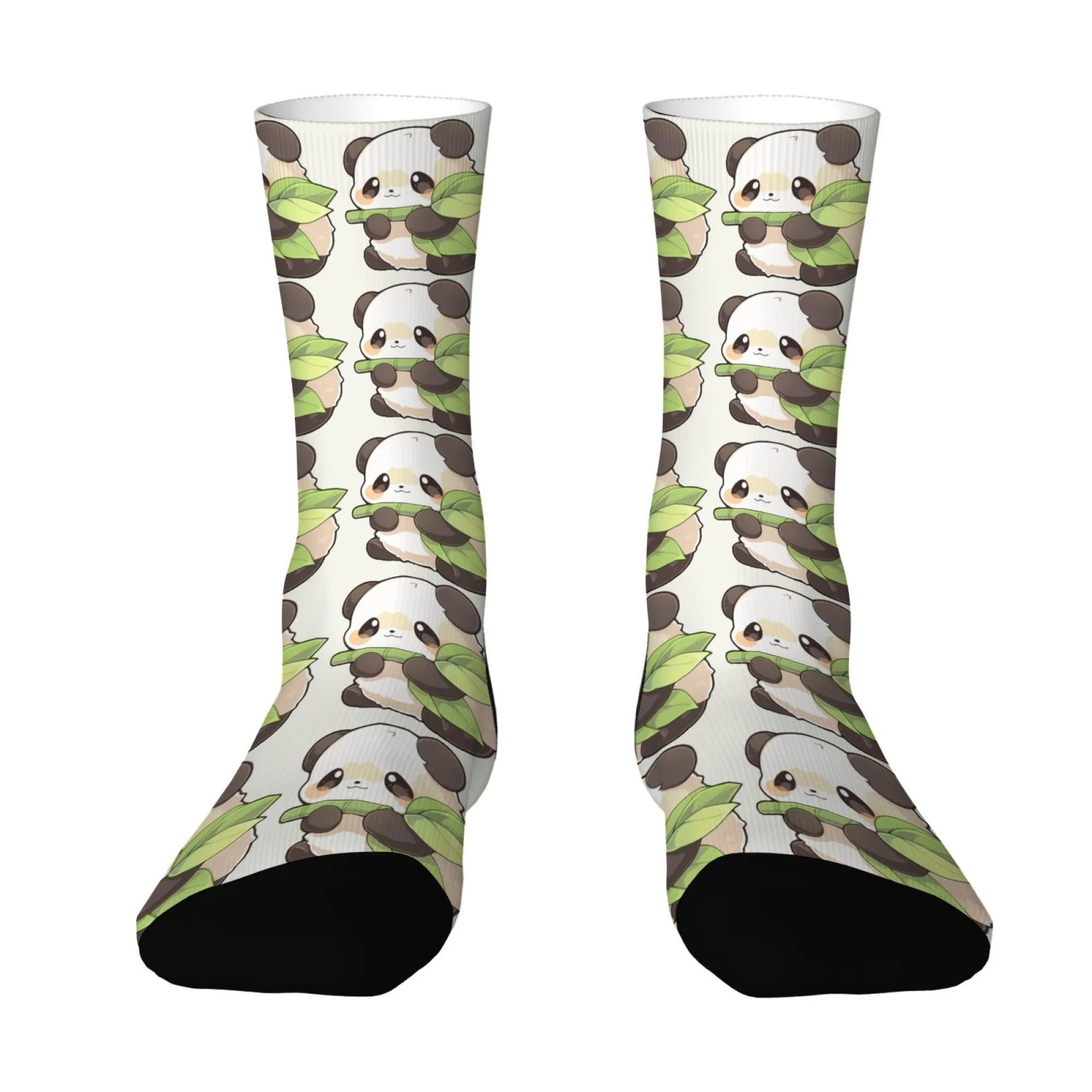 رائعتين الباندا الجوارب طباعة كاملة لطيف الحيوان الجوارب للنساء مريحة الكاحل الجوارب Kawaii جوارب بأشكال مضحكة هدايا للفتيات