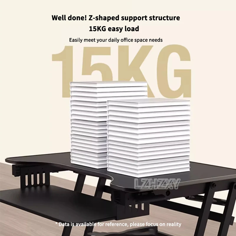 Home Mobile Computer Lift Table Folding Computer Desk Study Table Height Adjustable Standing Workbench Simple Table