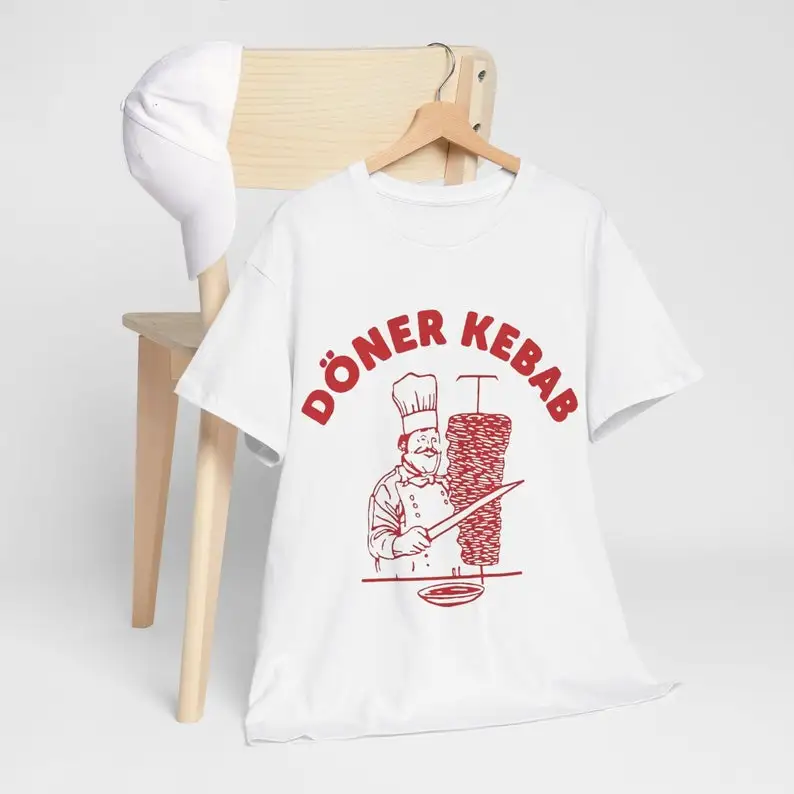 

Unisex Doner Kebab T-Shirt - Döner Kebap Tee Aesthetic Tumblr Shirt Funny Doner Kebabs Lover Shirt Funny Kebab Shirt