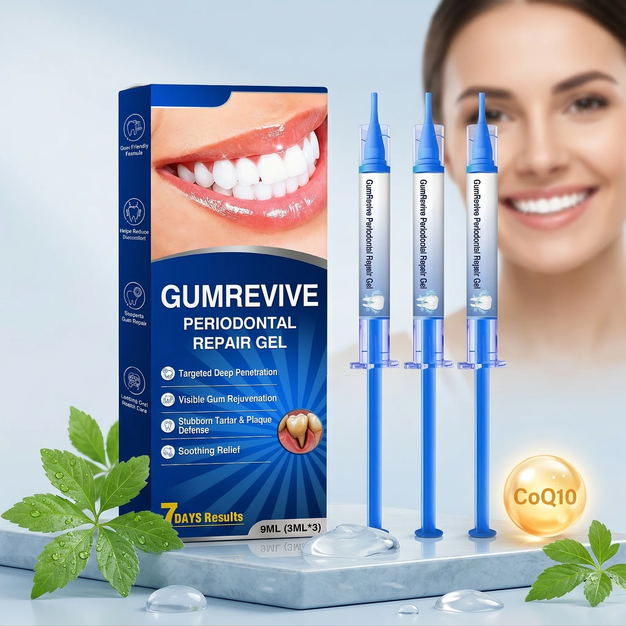 Gum Care Gel Oral Care Serum Teeth Deep Cleaning Teeth Stains Tartar Serum Dental Caries Toothpaste Fresh Breath Oral Maintain