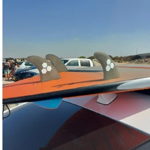 Upsurf-Multicalor-Tri-Fins-Surfs-Set, FCS-Flossen, S, M, L, Surf-Surf, Surfplatte, Triebwerk, Kajakstabilisator, Doppellaschen, 1 Flossen 8 Hauptverkäufe FCS FCS 1 - №3