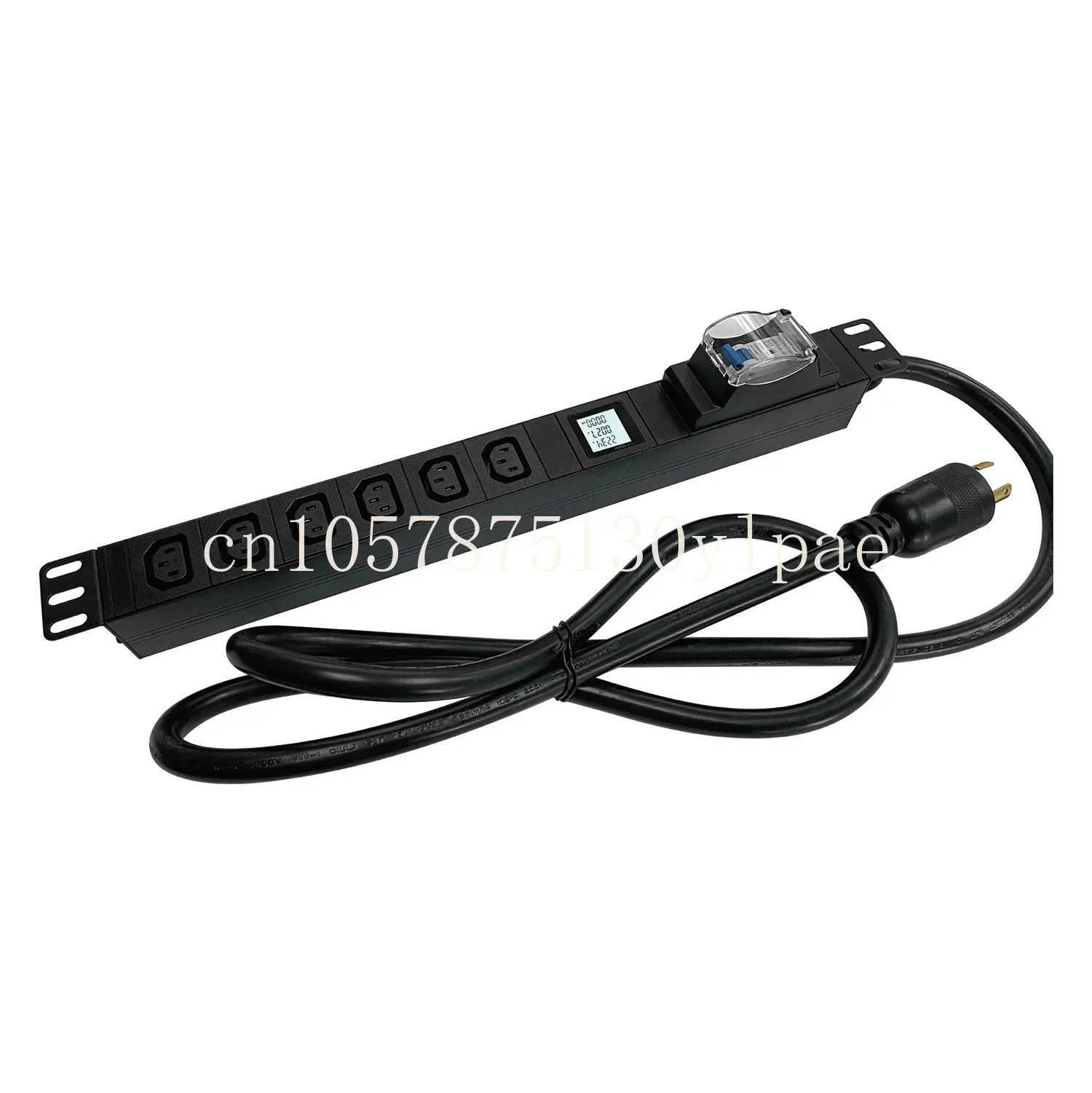 Plug with Smart LCD Meter for Data Center Sale Rack PDU 30A 240V 6way C13 PDU L6-30P