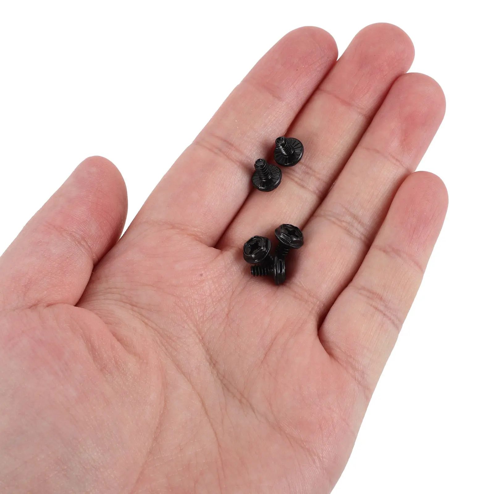 500Pcs Computer Case Screws Black 6-32 X 1 4 Cross Recessed Machine Screws for Pc Chassis Desktop Hardware Expansion Slot Repair