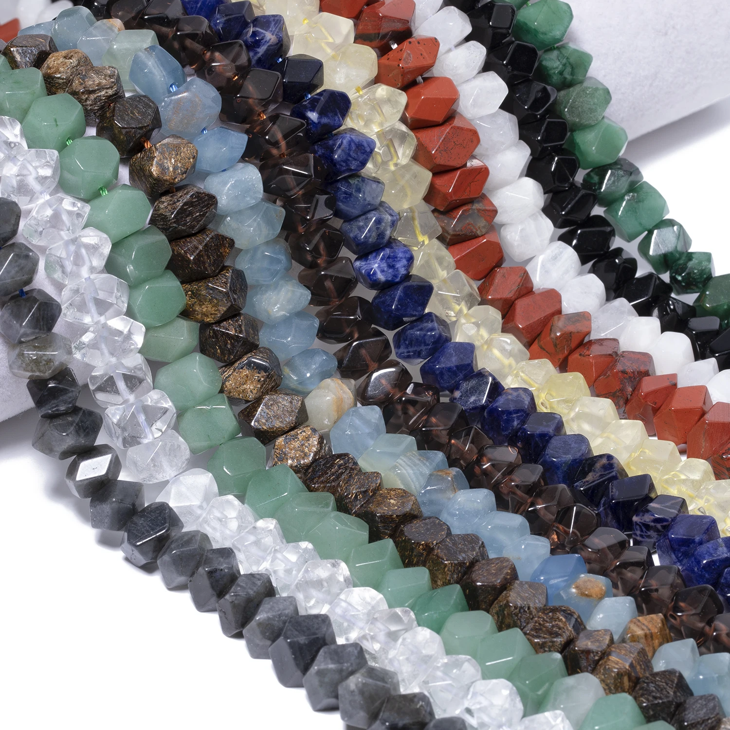 6x11mm Irregular Shape Natural Stone Beads for Jewelry Making DIY Halloween Christmas Decorative Pendant Bracelet Accessories