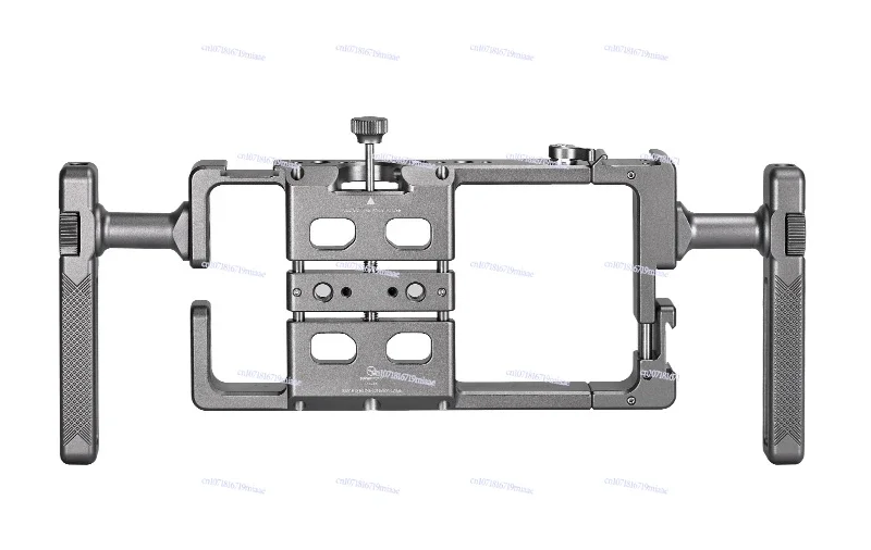 Mobile phone handheld bracket vlog expansion shooting video universal mobile phone dual handle rabbit cage stabilizer