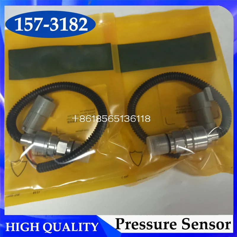 

2218859 1573182 E320C E320B E320D Excavator Parts Hydraulic Pump Sensor 221-8859 157-3182