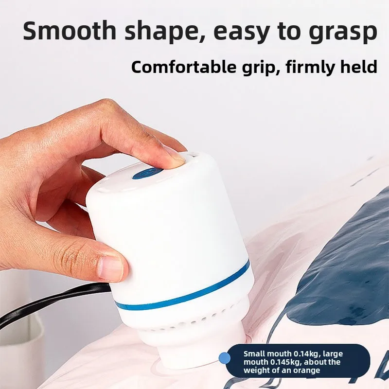 Electric pump, universal vacuum compression storage bag, automatic air pump for vacuum storage bags