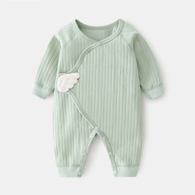 Newborn Baby Boy Girl Romper Spring Autumn Infant Clothing Cotton Climb Clothes For Babies Soft Sleepwear 0-6 Months Baby Onesie