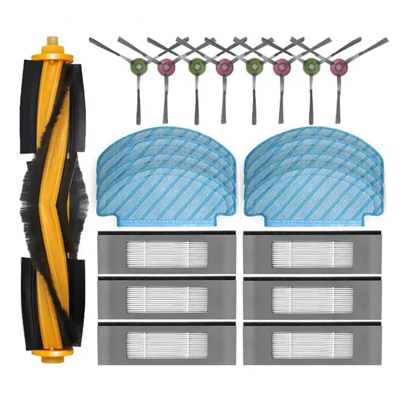 TAIGH-Для Yeedi Vac 2 Pro / Vac Station K781+ / Vac Hybrid / Vac 2/Vac Max Основная боковая щетка Фильтр Швабра Робот-пылесос Запасная часть