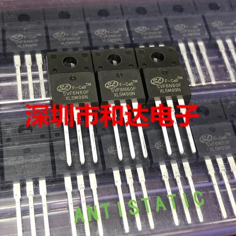 5PCS-10PCS SVF6N60F MOSTO-220F 600V 6A NEW AND ORIGINAL ON STOCK