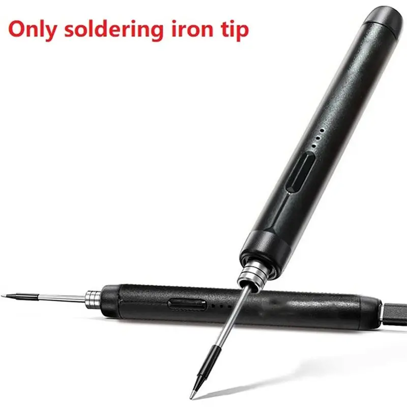 CYCLI-USB بالطاقة 5 قطعة C210 سبيكة لحام نصائح 5 فولت بطارية سبيكة لحام استبدال نصائح لحام إعادة العمل أداة الملحقات #2