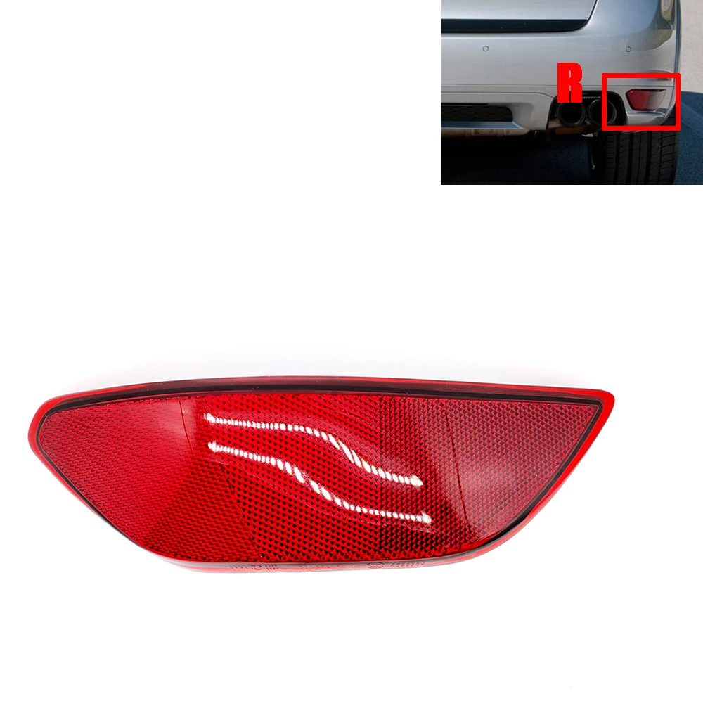 For 11-14 L&R Porsche Cayenne 92A 958 Base Turbo GTS S Sport Side Rear Reflector bumper Left Right Pair