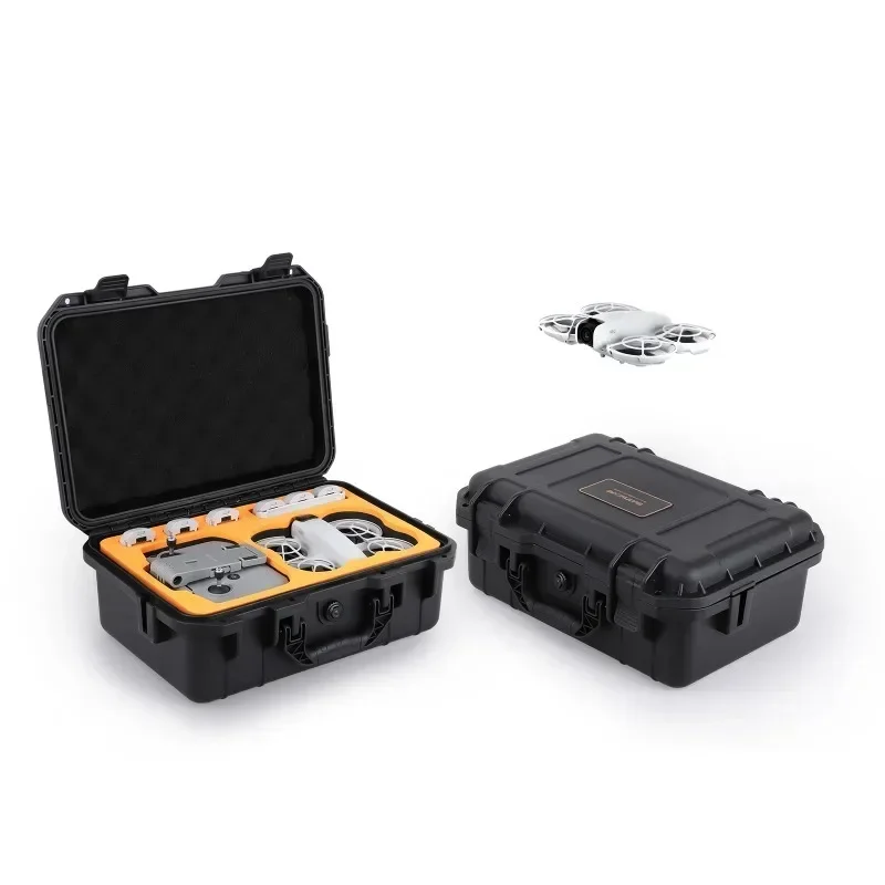 

Large Capacity Waterproof Suitcase For DJI Neo Case Storage Bag Safety Hard Travel Portable Box For DJI Neo RC N3 Accessories