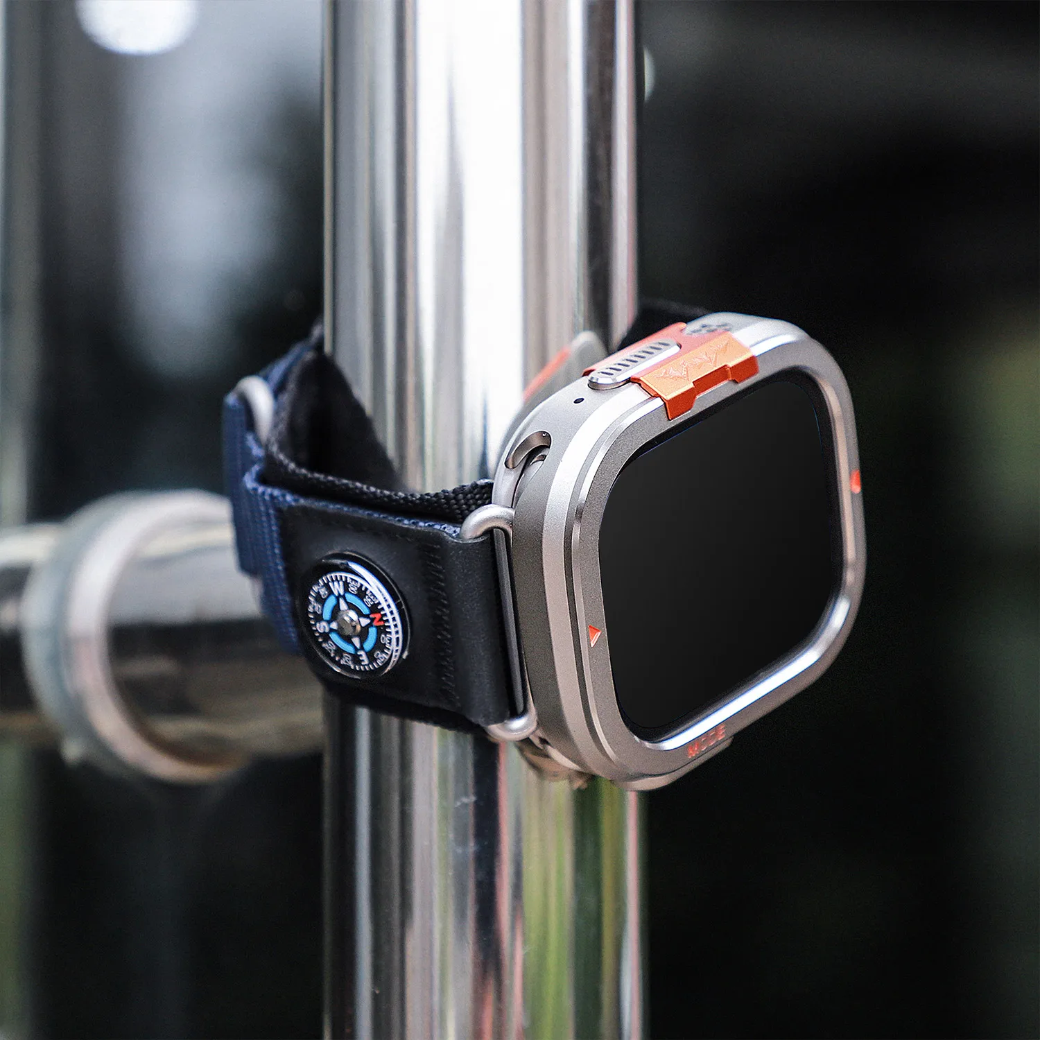 Die Schutzhülle ist geeignet für die Metallgehäuse der Apple Watch Ultra 3/2/1 (49mm), Serie 11/10 (46mm), 6/5/4 (44mm). – Detail 7