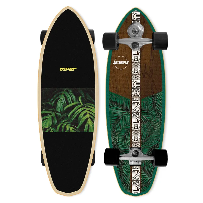 82cm S6 Meraki Surf Skateboard On Sale Complete Outdoor Maple Wood Smooth Adult Skating Maple ABEC9 Advance 4 Pu Wheels Ski