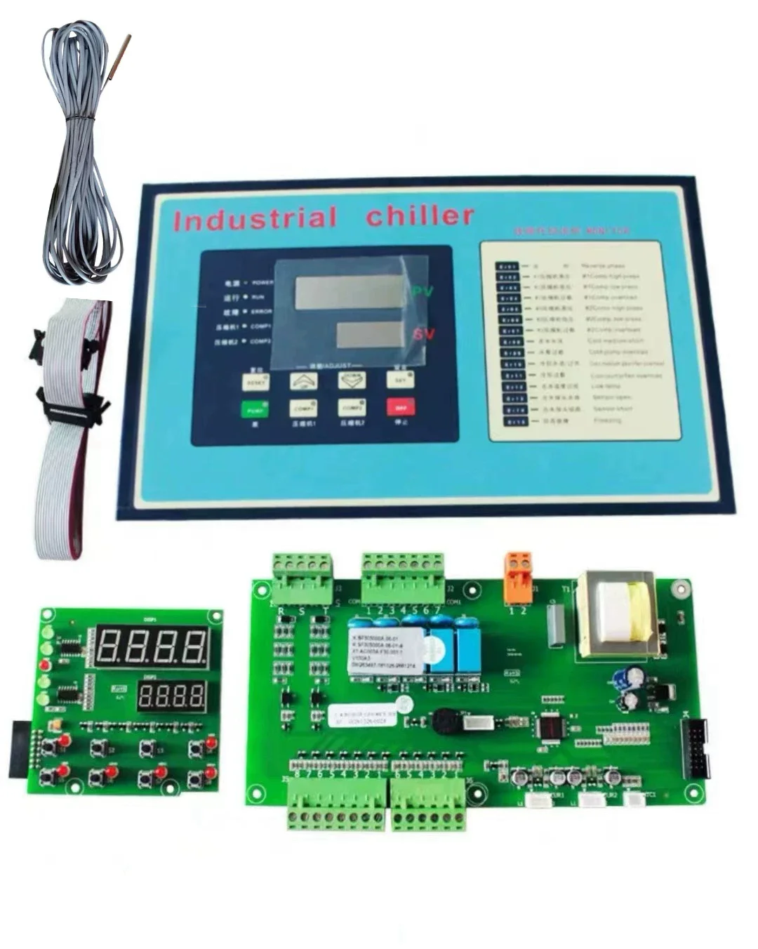 SF305000A Industrial Chiller Control Board Digital Display Circuit Board Replacement Parts, Can Replace GW511