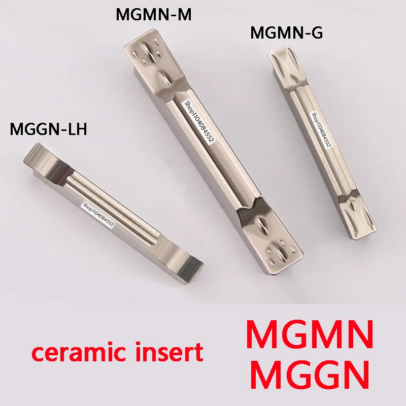 CNC MGGN MGMN cutting inserts cermet grooving cutter grains MGMN150-G MGMN200-G MGMN300-M MGMN400-M MGGN150-LH MGGN200-LH G M LH