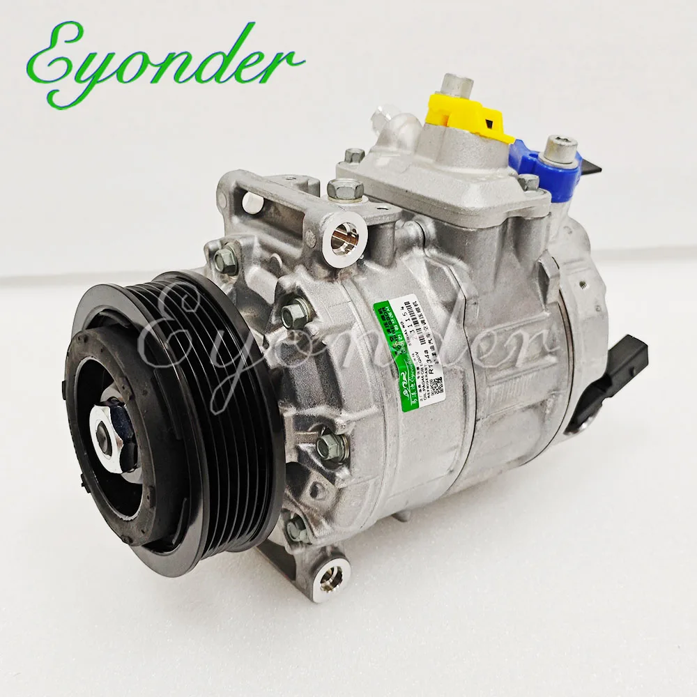 A/C Compressor for Volkswagen TRANSPORTER T5 AMAROK 2.0 447150-2603 447150-2604 447150-2605 447150-2607 447150-6870 7E0820803J