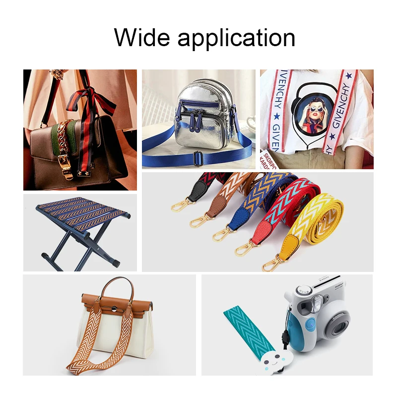 WUTA Webbing Strap for Bag Luxury Quality Fashion Webbing  Thick Nylon DIY Craft Belt Strap Accessories 5 Meter 25/50mm