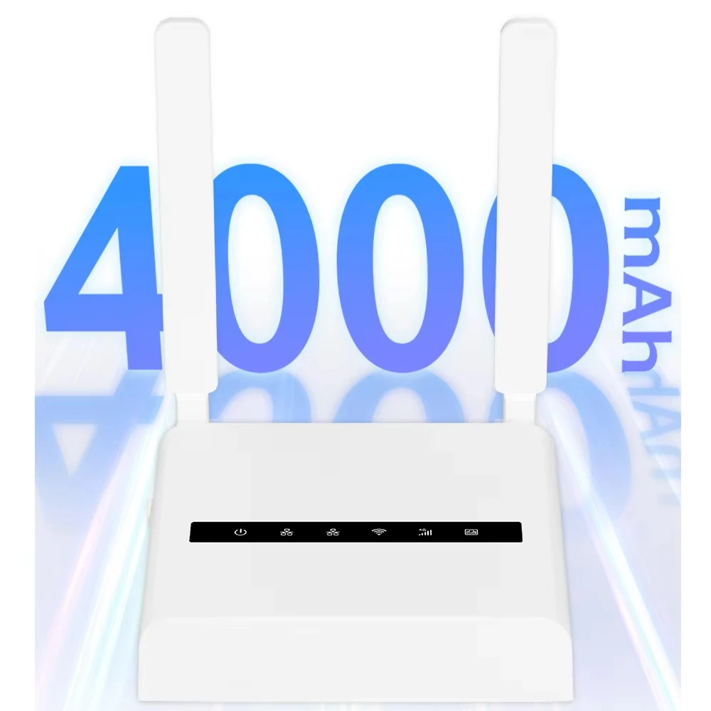 

Карманный Wi-Fi-маршрутизатор R805 4000 мАч Порт LAN 4000 мАч Wi-Fi 6 Беспроводной маршрутизатор 300 Мбит/с Макс. 4G Sim-карта CPE MIFIs Маршрутизатор для домашнего использования