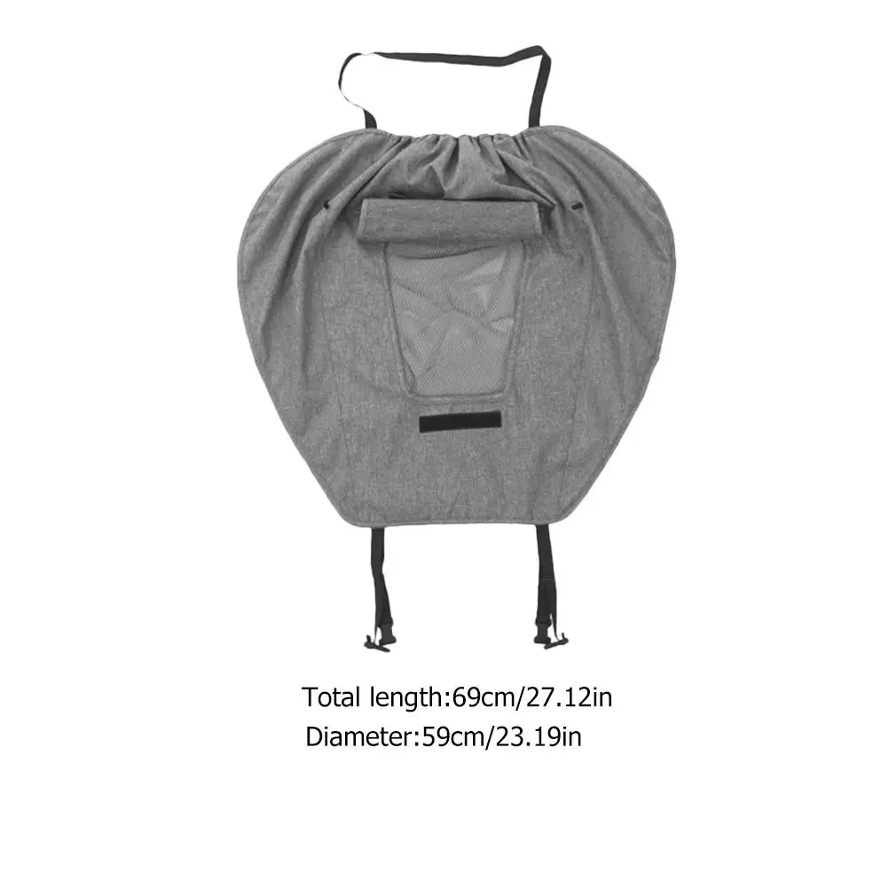 غطاء عربة الأطفال للحماية من الأشعة فوق البنفسجية، مقاوم للماء، كوة من الشمس، سهلة التركيب، قطعة واحدة من غطاء عربة الأطفال