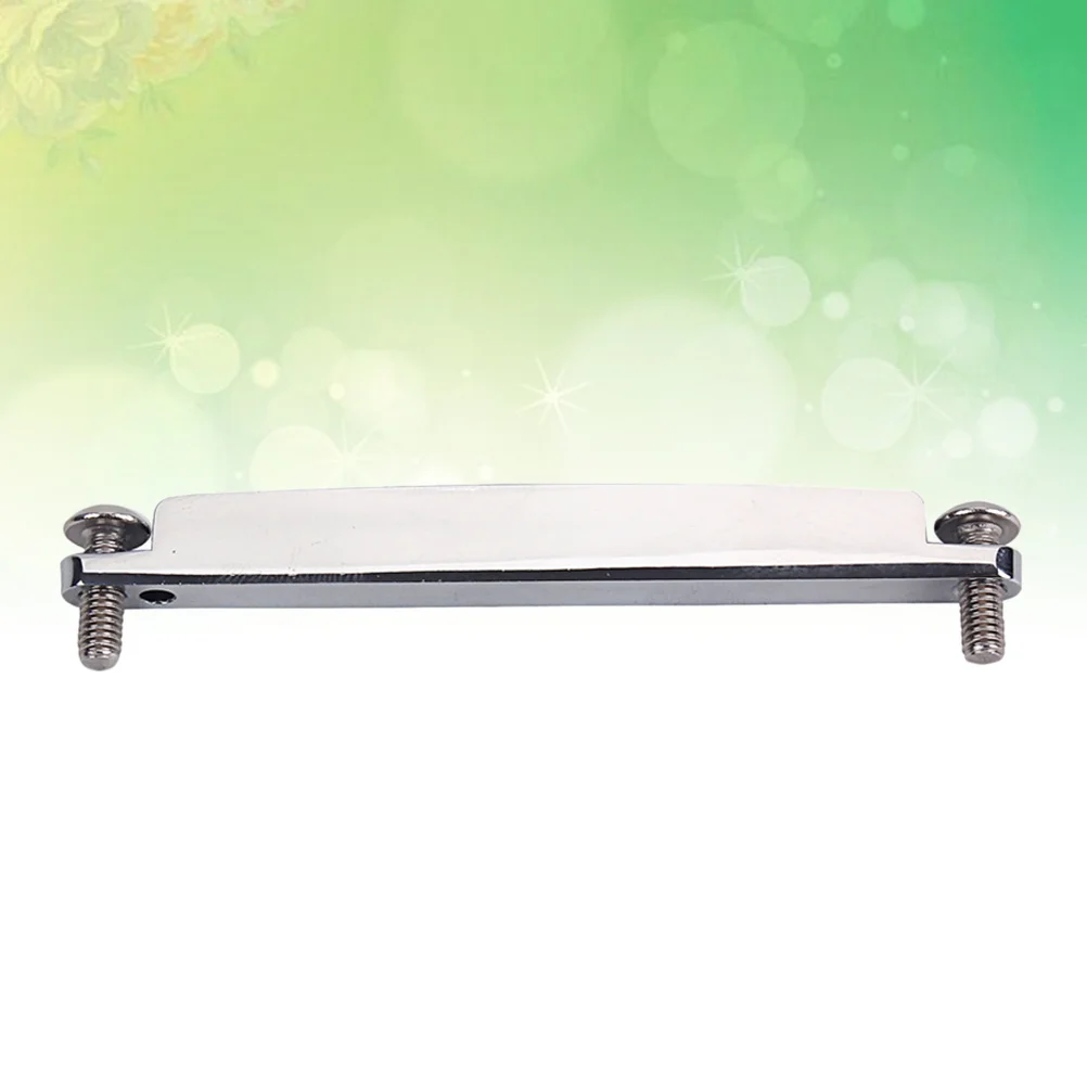 

Metal Acoustic Guitar Bridge Saddle Replacement Parts Silver High Quality Durable Guitar Gl227 Bridge Saddle Replacement Parts
