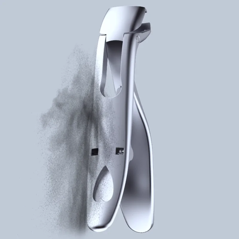 Nagelknipser, Einhand-Nagelknipser mit großer Öffnung, Ellenbogen-Spritzschutz, hochwertige Nagelknipser, Maniküreschere für zu Hause
