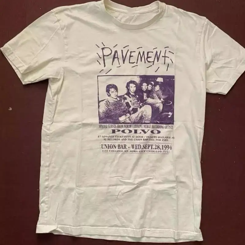 

Плакат для показа группы Pavement для футболки Fan On Tour, размер S 5Xl