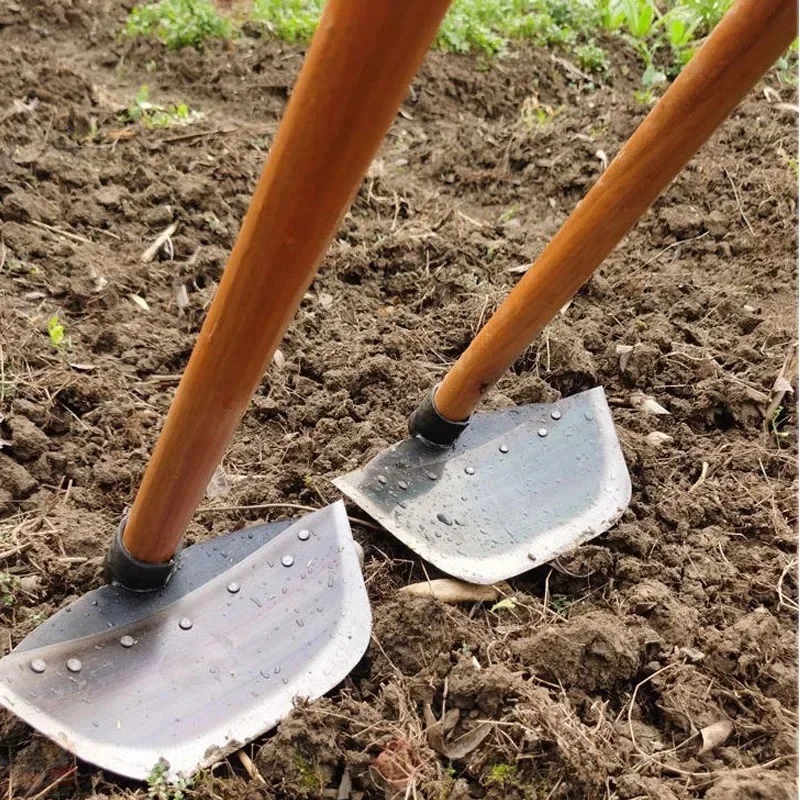 

New Small Weeding Artifact Hoe Weeding Hoe Special All-steel Thickened Farm Tool Outdoor Digging Soil Agricultural Long Handle
