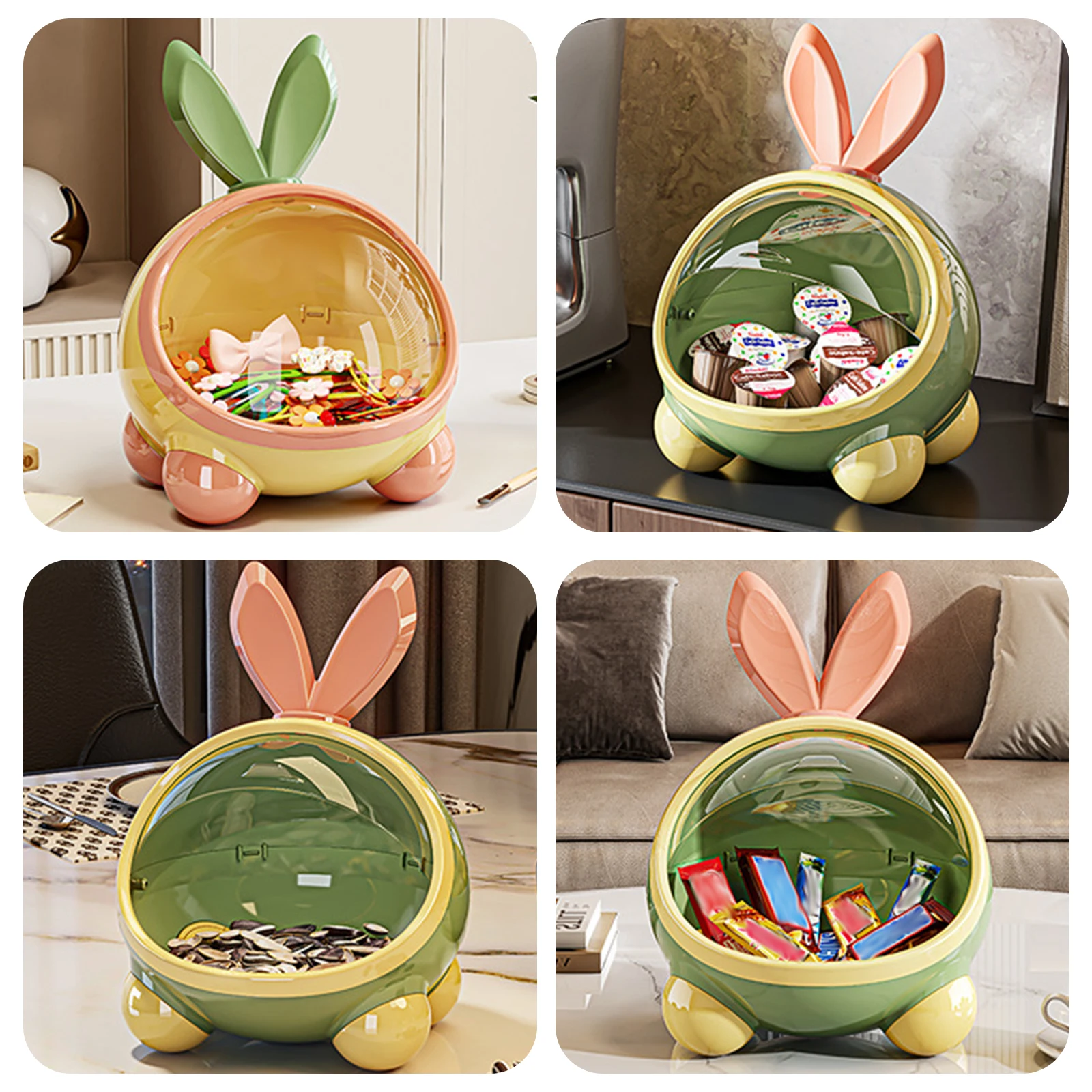 صندوق تخزين مفتاح الدخول، صندوق الوجبات الخفيفة الدائري الراقية لتزيين المدخل، صندوق كرتوني متنوع مقاوم للغبار لتلفزيون غرفة المعيشة