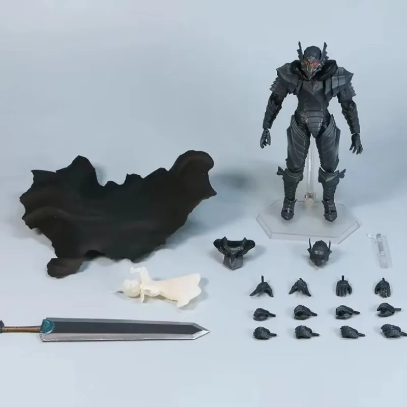 Berserk Action Figure Guts Anime Figures Figma Sp-046 Berserker Armor Review Collectible Figma Model Doll Decor Toy for Children