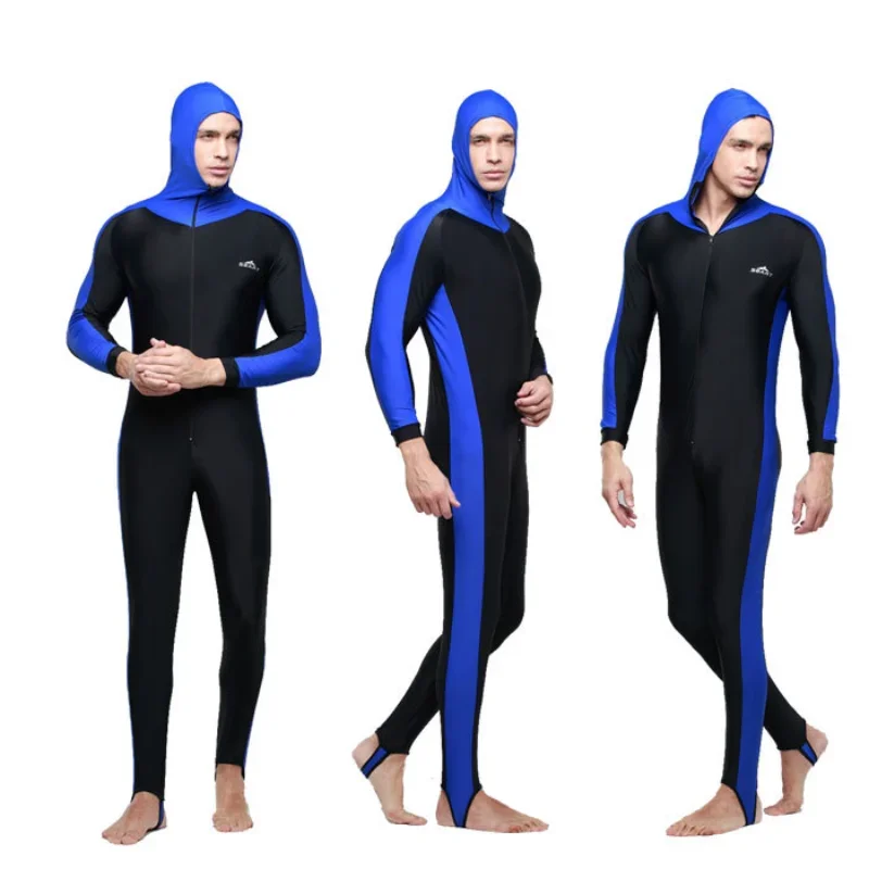 SBART-Anti-UV One Piece Swimsuit, Sun Protection Clothing, Jellyfish Submersible Snorkeling Diving Suit, Swimwear