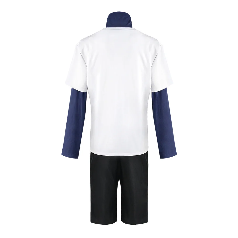 Disfraz de Cosplay de Anime Hunter x Hunter Killua Zoldyck para hombre, conjunto completo de uniforme deportivo, traje de juego de rol para fiesta de Halloween