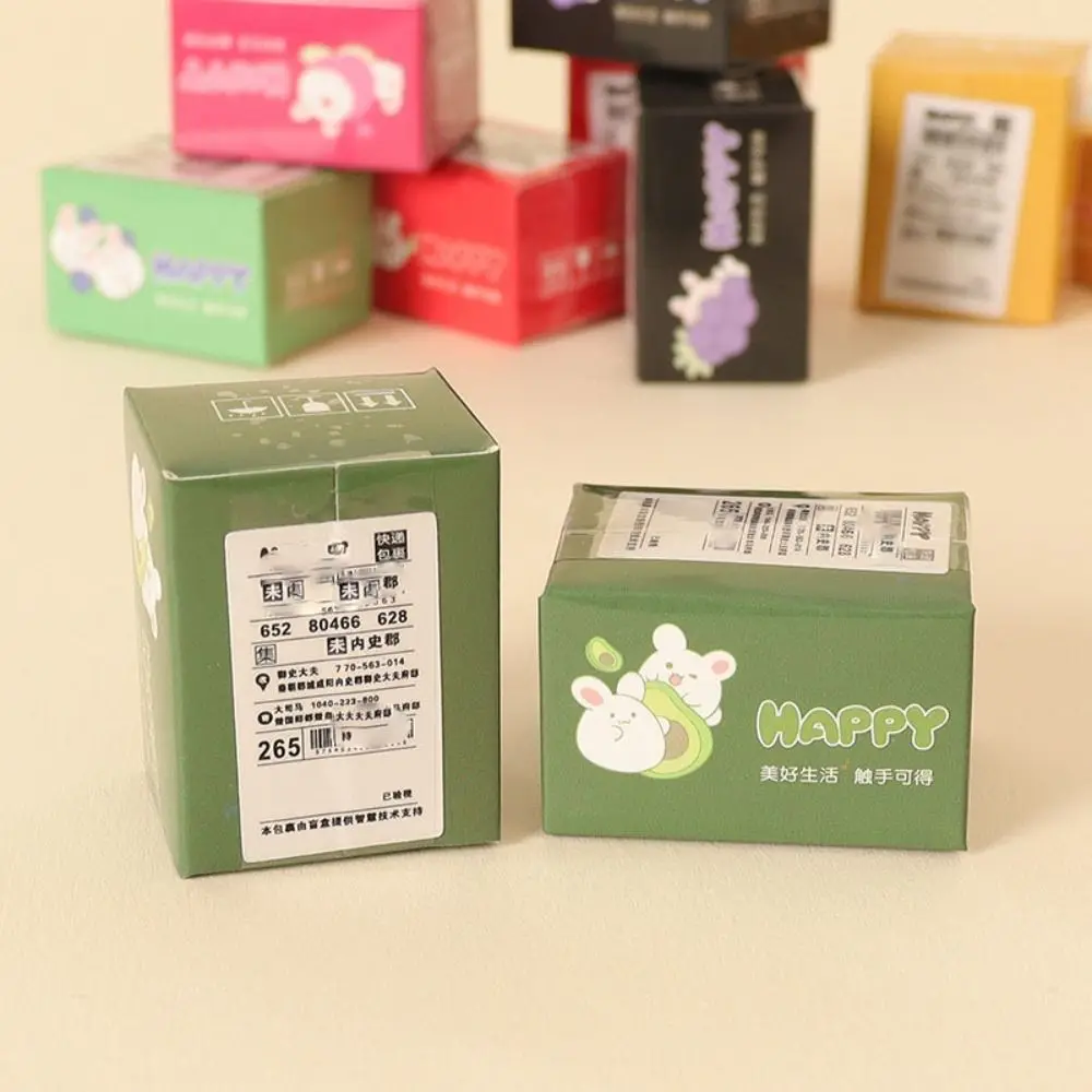 5 pçs nova mini caixa expressa 1:12 6 estilos decoração brinquedo casa de boneca decoração de casa de bonecas