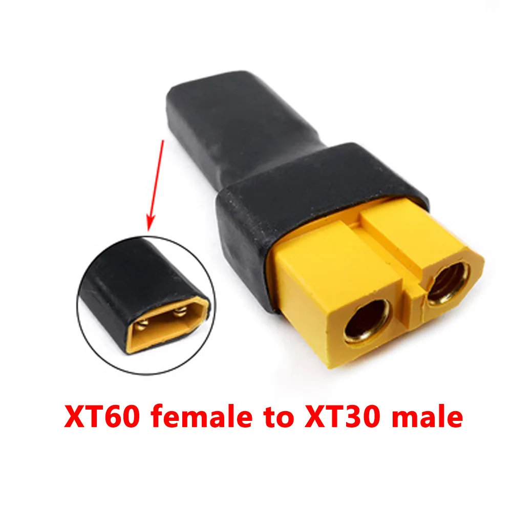 

1Pcs Male/Female XT60 to XT30 Plug Female Male Adapter Converter Connector