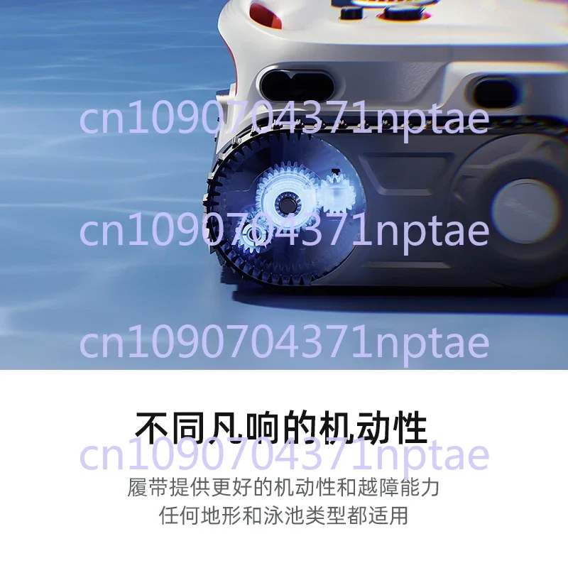 Swimming pool cleaning robot Automatic wireless underwater sewage suction machine Pool bottom vacuum cleaner