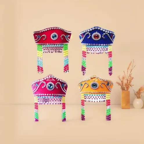 1 قطعة/الوحدة امرأة الموضة الرقص الشعبي أغطية الرأس سيدة الديكور الرقص رئيس الملحقات