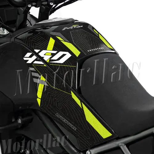 Imagen 2 del producto Almohadilla lateral para tanque de motocicleta, pegatina antideslizante de 3M, Protector de agarre de rodilla de Gas, accesorios impermeables para CFMOTO CF moto 450MT 450 MT