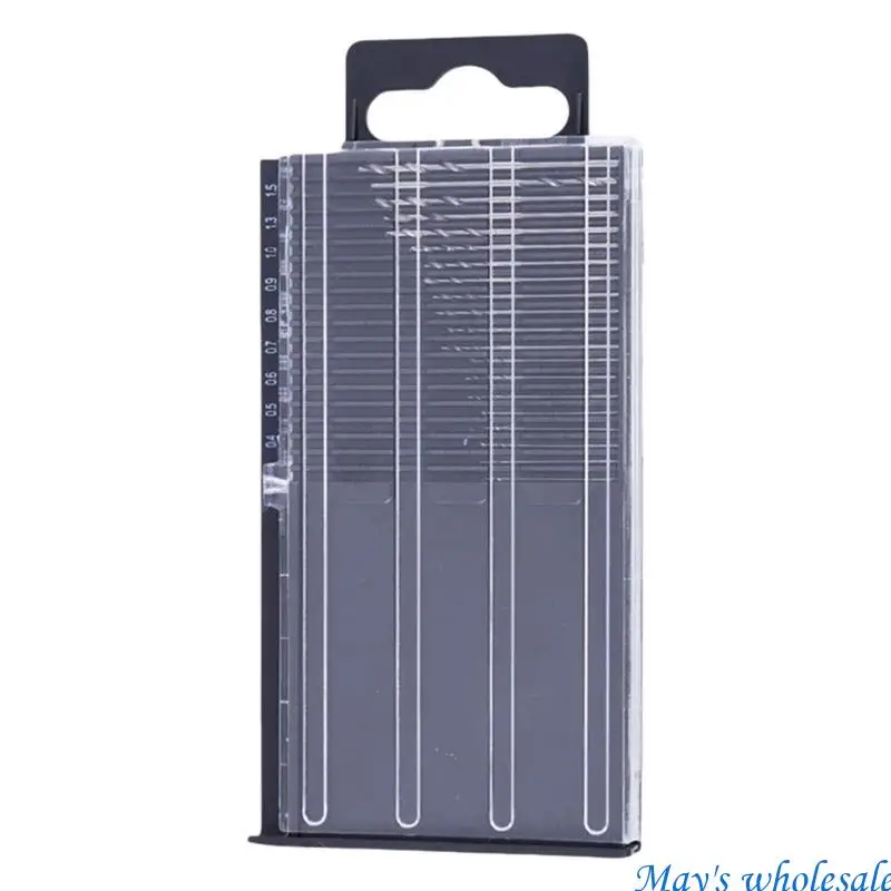 20/25Pcs Mini Drill Bits for Precisions Detail Work In Various Materials 448A
