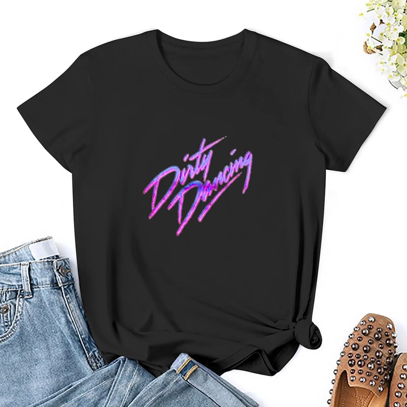 Dirty dancing logo T-Shirt new edition sublime western t-shirt dress for Women