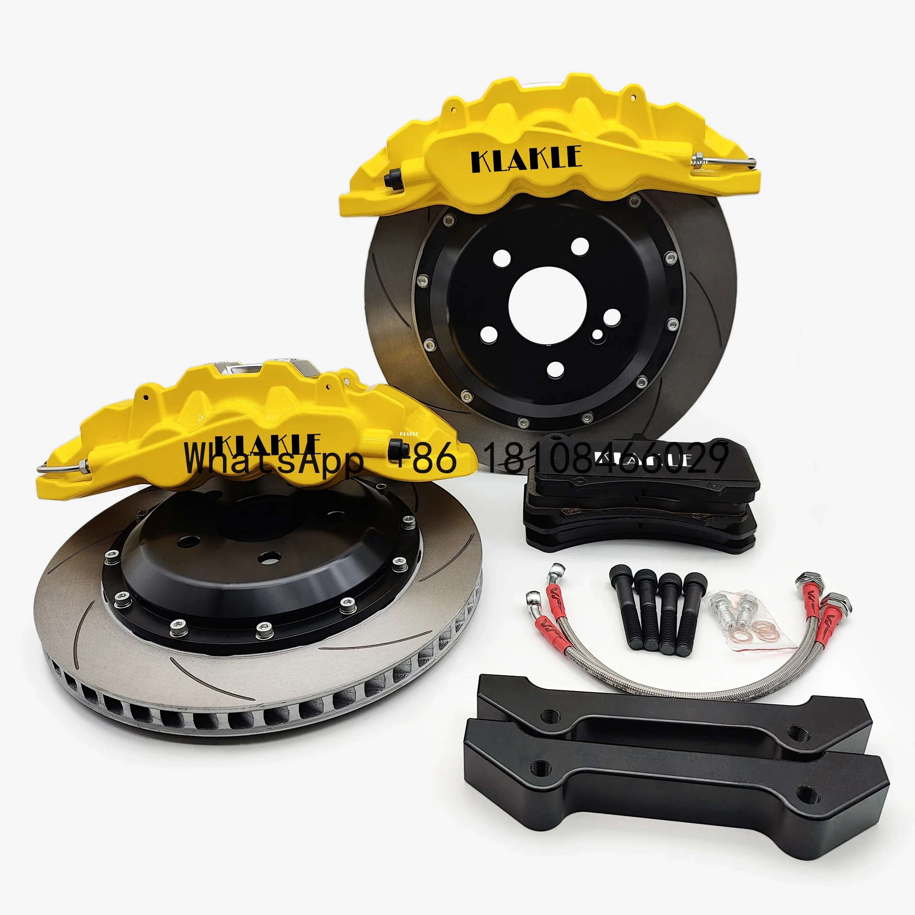 KLAKLE Auto Brake Systems 8520 Brake Caliper Kit Racing Rotor Disc For Honda Crv Brake Caliper