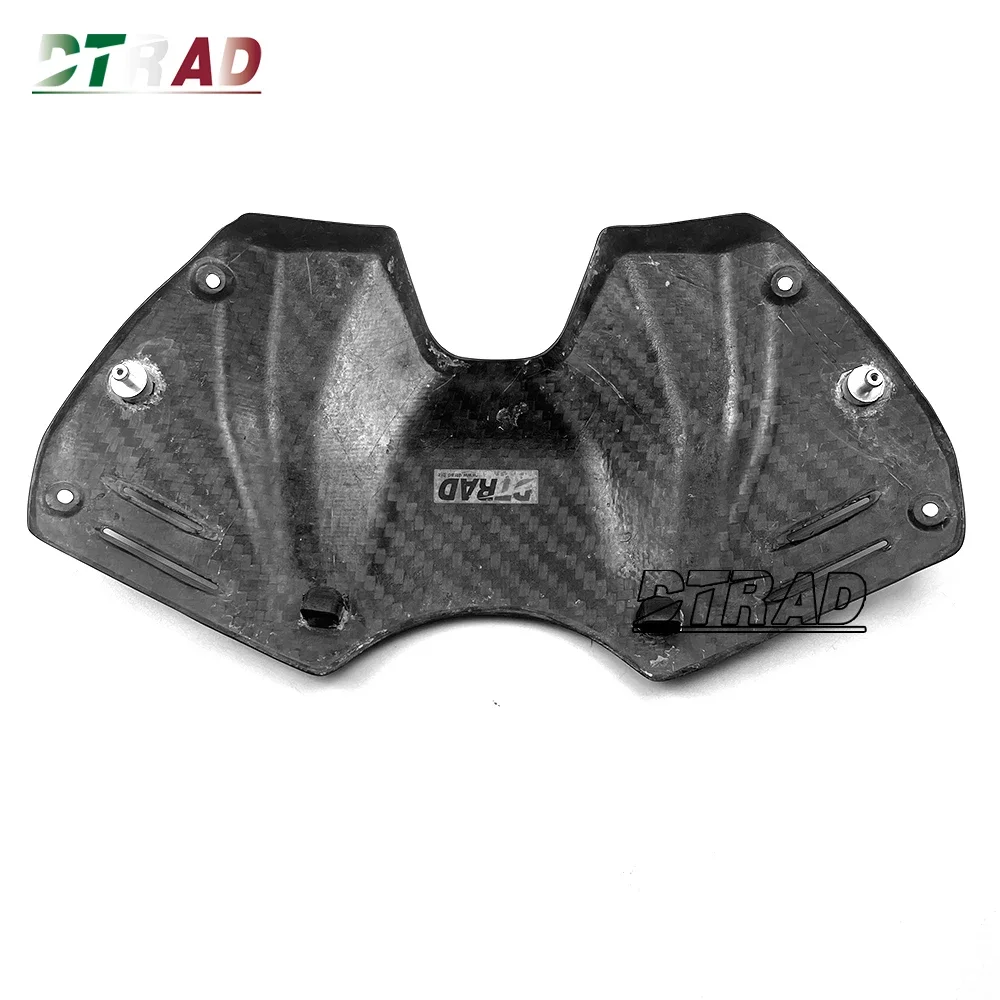 For DUCATI PANIGALE V4 S R 2022 2023 Carbon Fiber Accessories Motorcycle Front Tank Battery Cover Tank Cap Protector Fairing Kit