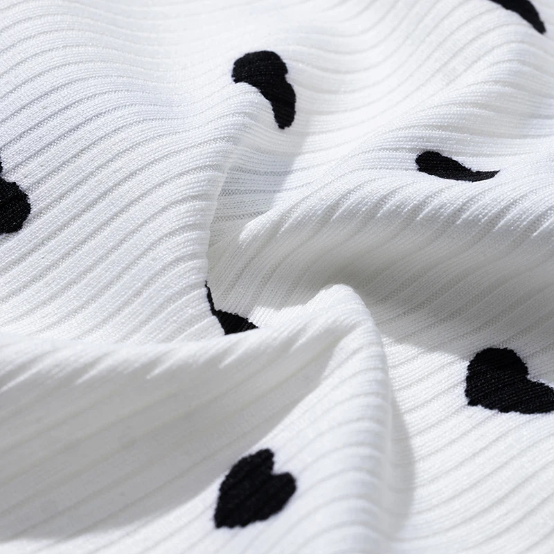 WarmSteps Dámské podprsenky, prodyšné, ultratenké, bez kostic, sexy spodní prádlo s potiskem srdce, měkké a útulné dámské kalhotky - náhled 5